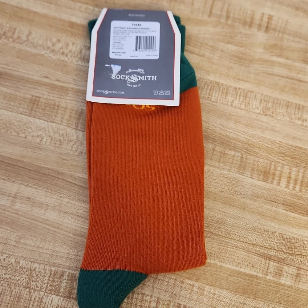 SOCKSMITH Texas Themed Novelty Crew Socks